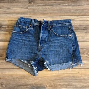 Levi's Classic Blue Jean Shorts